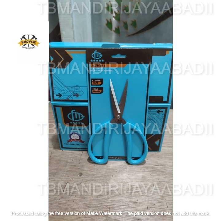 

FIT Scissors Gunting Kertas Kain 8" Inch Serbaguna