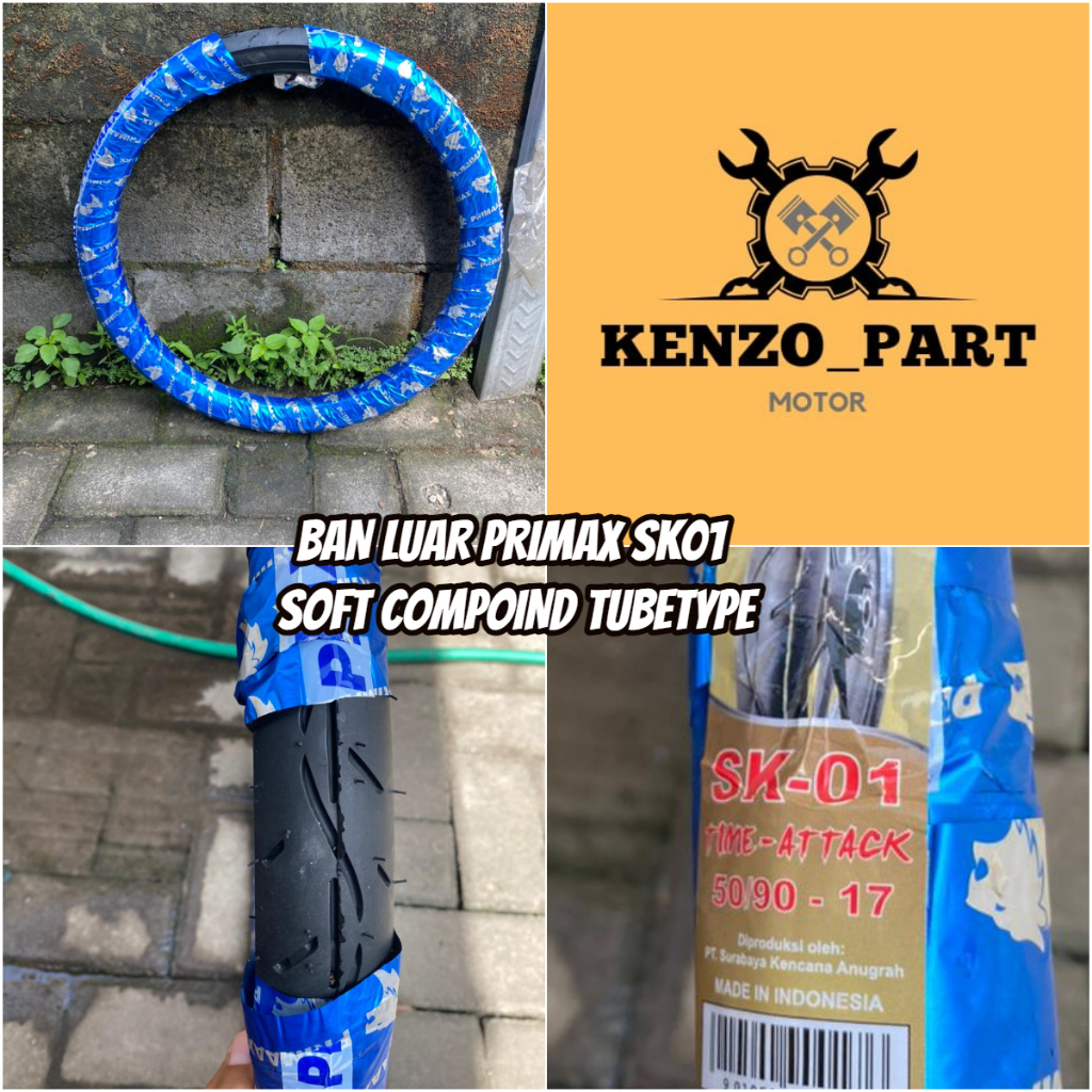 BAN LUAR PRIMAX SK01 RING 17 SOFT COMPOUND TUBETYPE || BAN LUAR PRIMAAX SK01 RING 14-17 SOFT COMPOUN