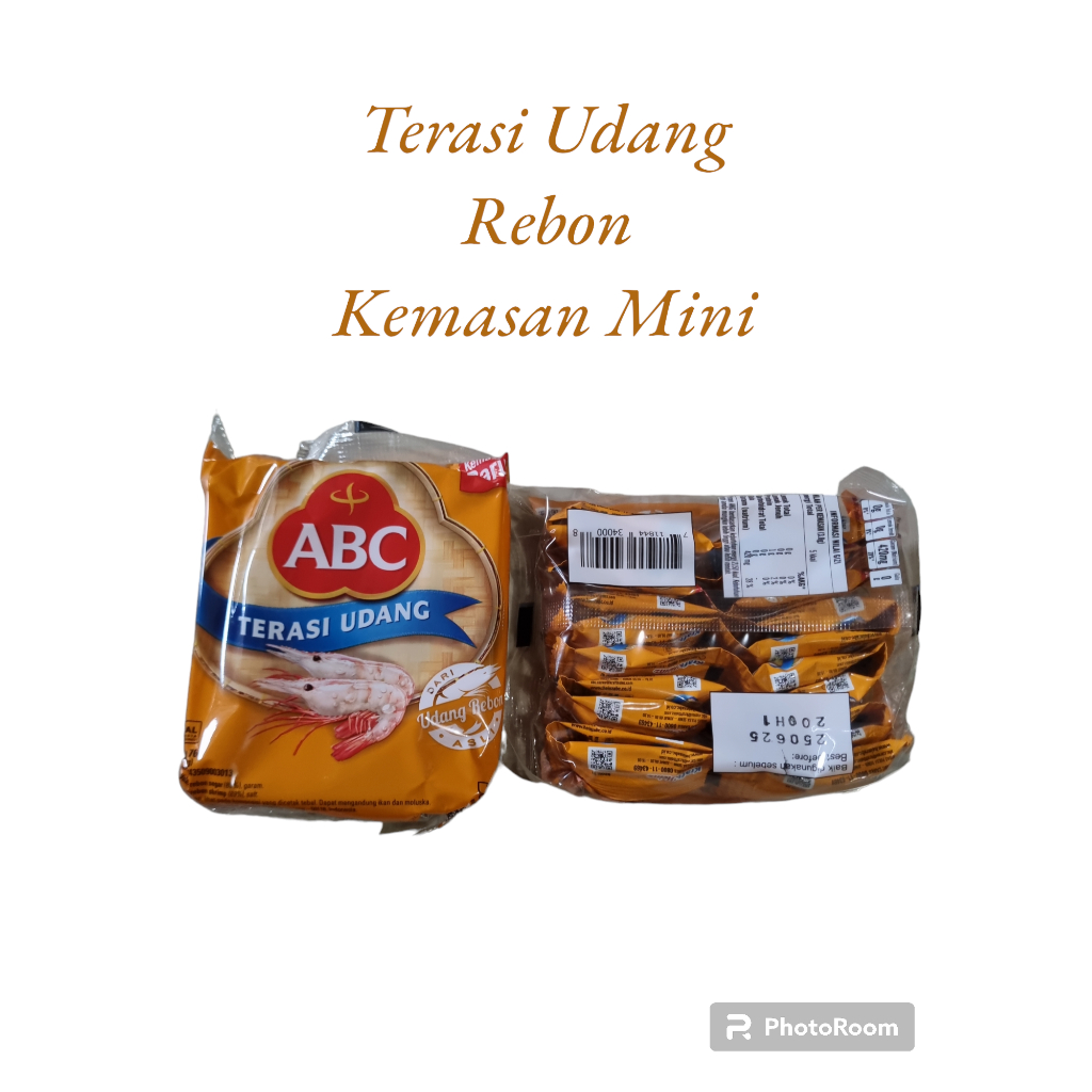 

Terasi Udang ABC, Udang rebon 1 pack