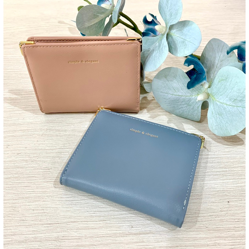 MINISO dompet wanita lipat mini,simple