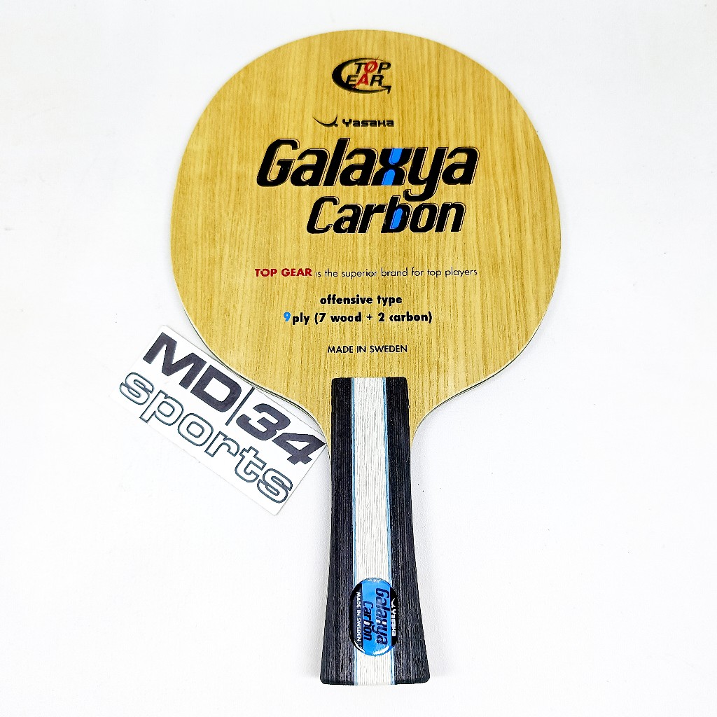 KAYU YASAKA GALAXYA CARBON FL - blade / kayu / bet pingpong murah