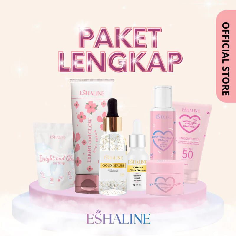 skincare eshaline paket lengkap