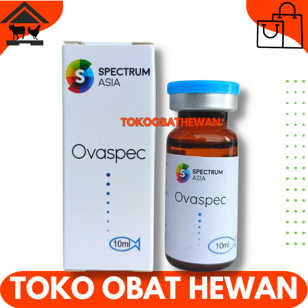 OVASPEC 10ML - Hormon Pemijah Ikan Pengganti Ovaprim