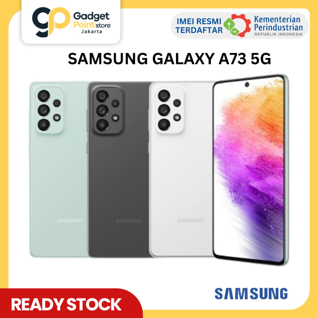 Samsung Galaxy A73 5G 8/256GB | Garansi Resmi 12 Bulan