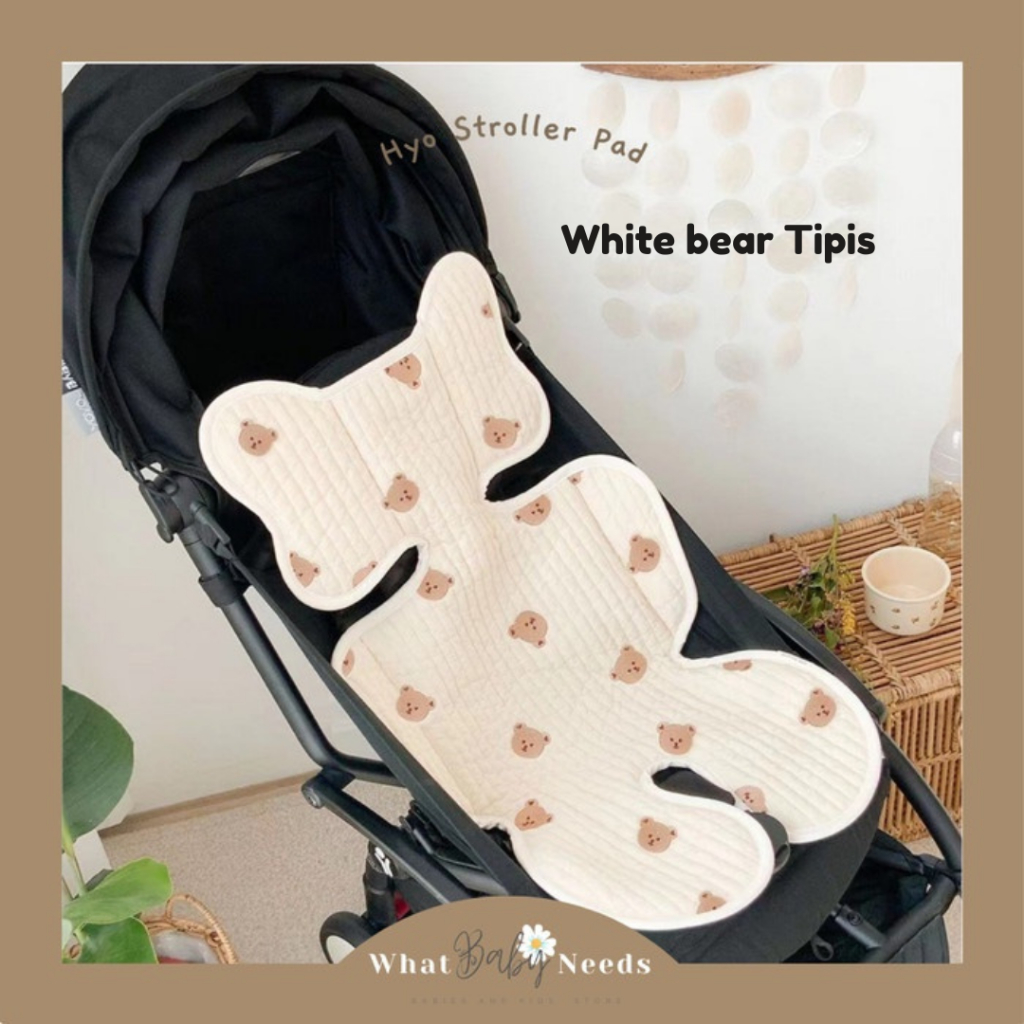 Hyo Baby Stroller Pad / Alas Duduk Stroller Bayi Tipis / Alas Duduk