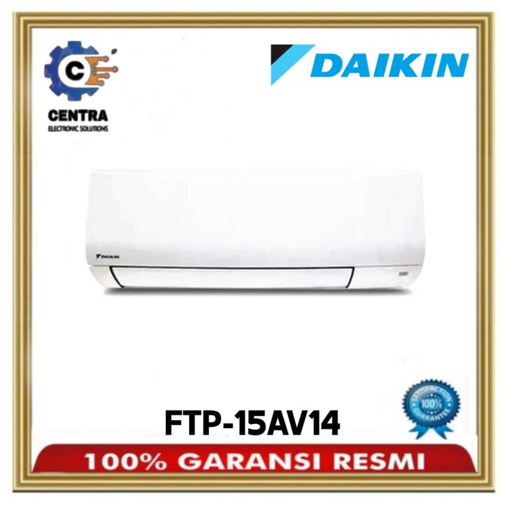 PROMO AC DAIKIN 0.5 PK FTP-15AV14 STANDARD MALAYSIA BREEZE R32 LOW WATT 1/2PK UNIT ONLY ATAU + PEMAS