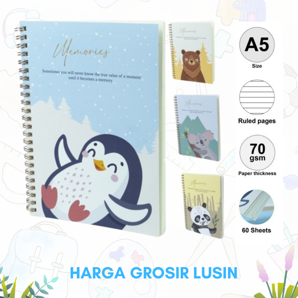 NOTEBOOK NB-707 Memories LUSIN (12 PCS) JOYKO