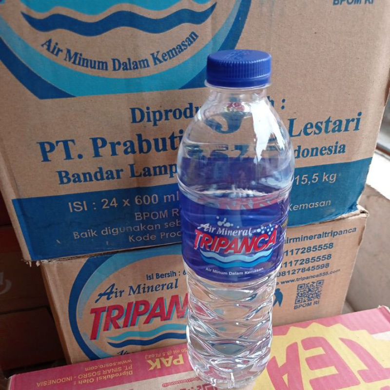 

Air Mineral Tripanca 600ml