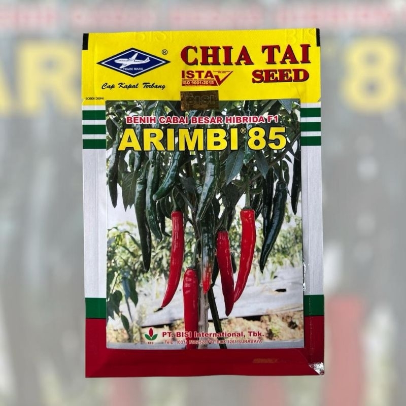 Benih Cabe - Bibit Cabai Merah Besar ARIMBI 85 ORIGINAL Cap Kapal Terbang