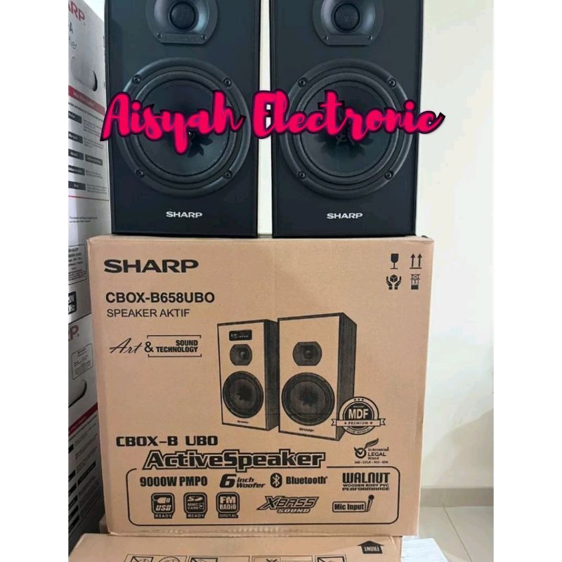 SPEAKER AKTIF SHARP CBOX-B655UBO