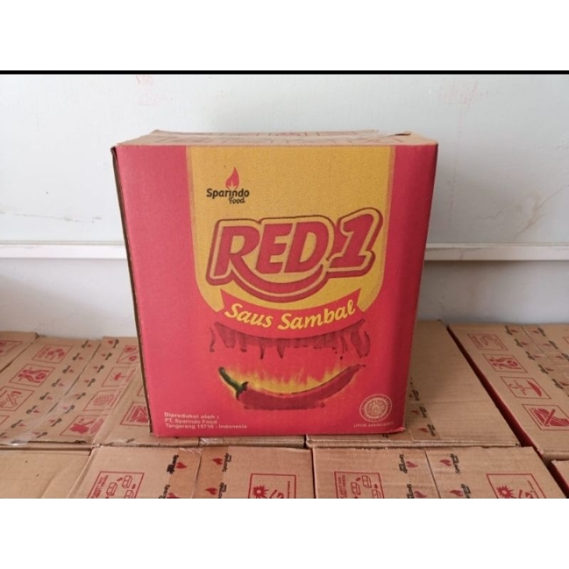 

RED1 Saus Sambal 1 DUS 1 KG X 10 PCS