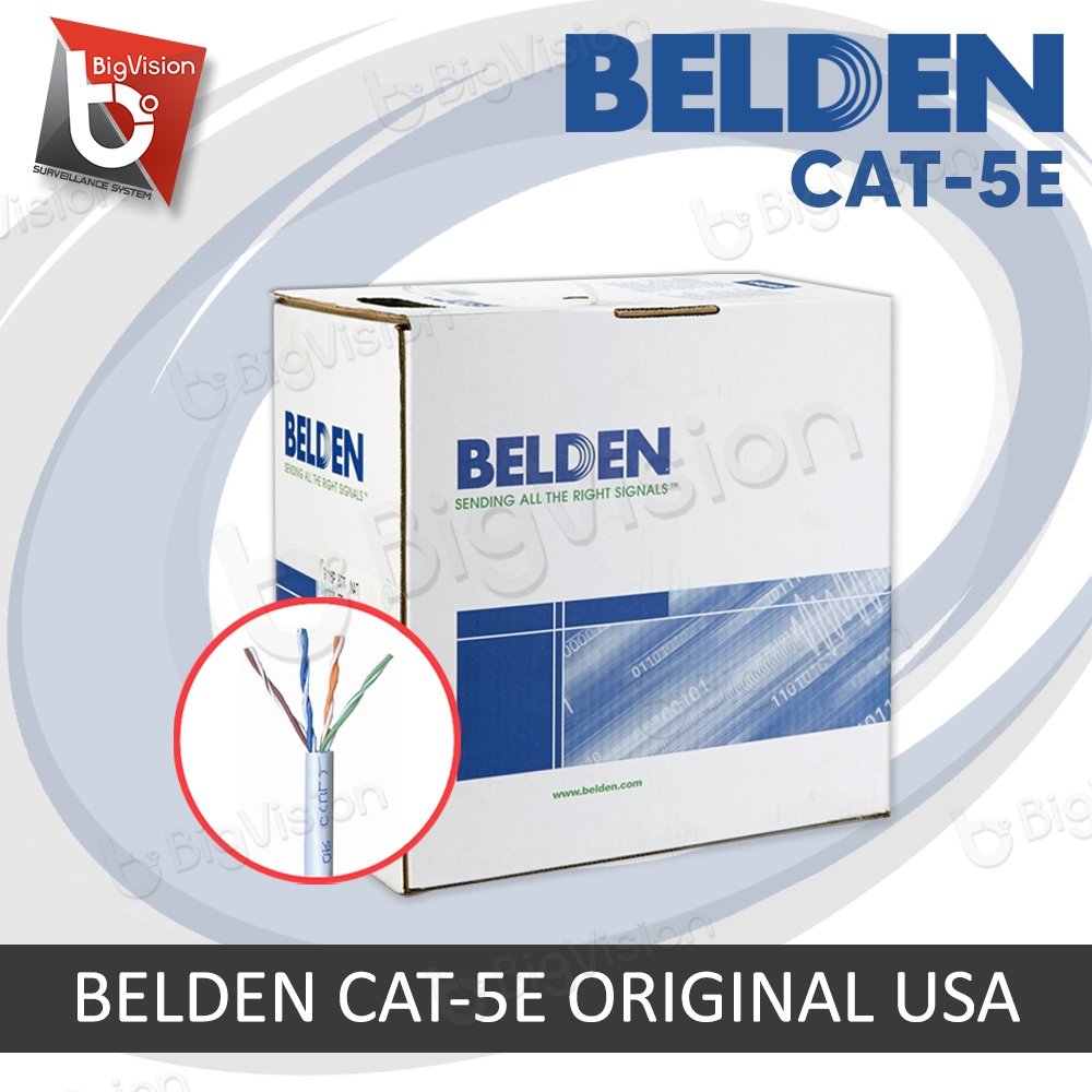 CABLE LAN UTP BELDEN CAT 5E 305M PER ROLL KABEL CAT5E 305 METER GREY