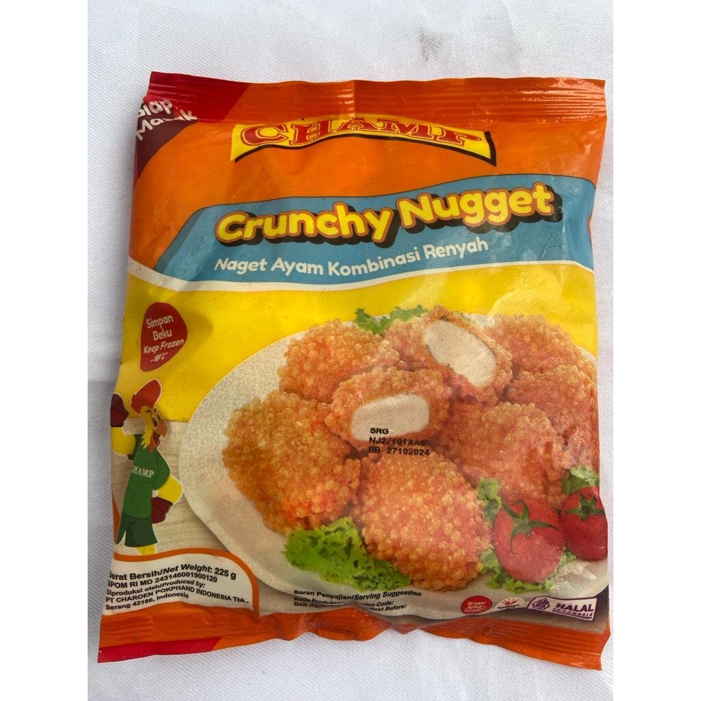 

Champ Crunchy Nugget 225 gram