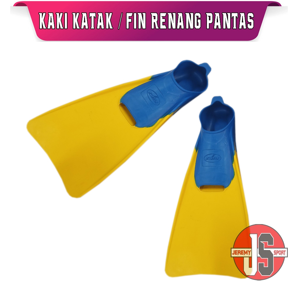 Kaki Katak - Diving Fin - Fin Renang Merk Pantas Size 36 - 37 Original