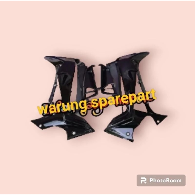 Sayap Supra X 125 Batman Hitam