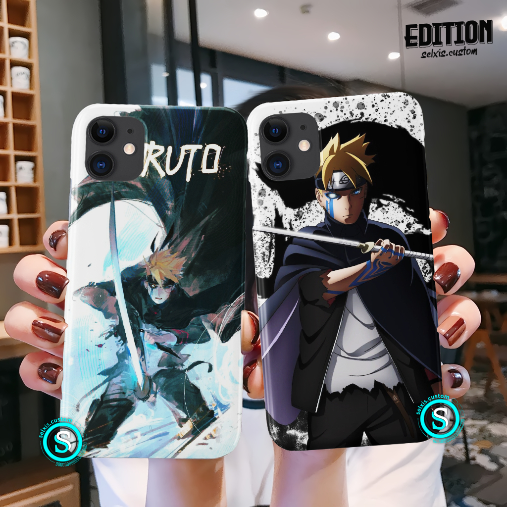 Case Premium Anime Naruto Boruto Uzumaki (All Type Smartphone)