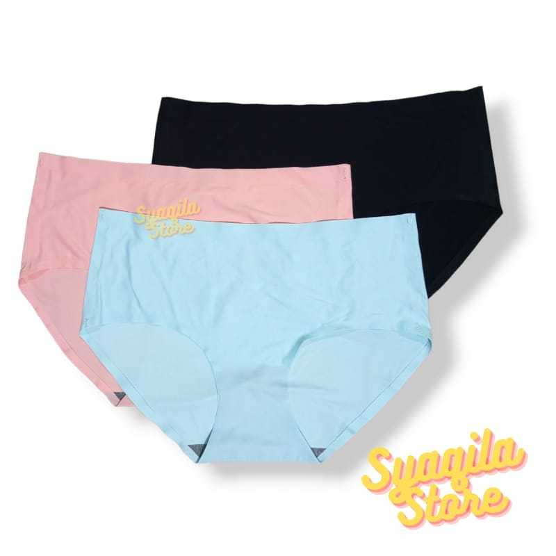 Celana Dalam Wanita Seamless Premium Quality CD Seamless Halus Tanpa Jahitan Pakaian Dalam Grosir