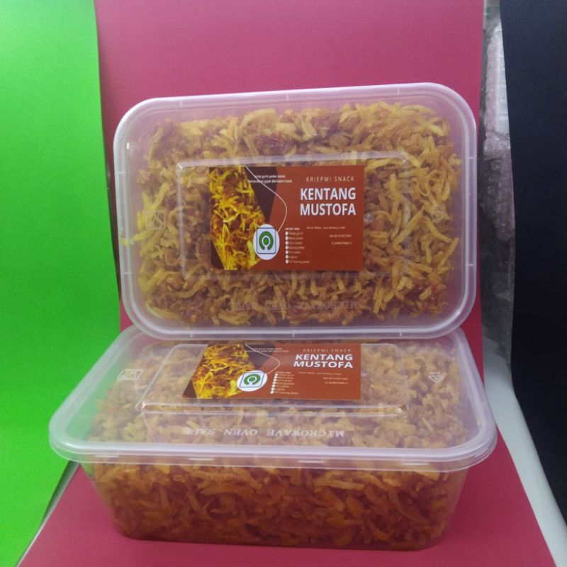 

Kentang Mustofa Enak Renyah Kemasan Box 300gr 300gram