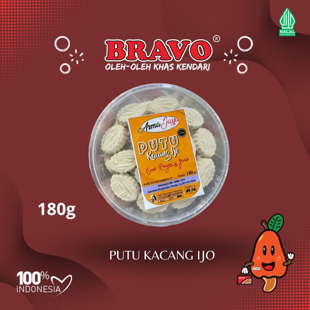 KUE PUTU KACANG IJO