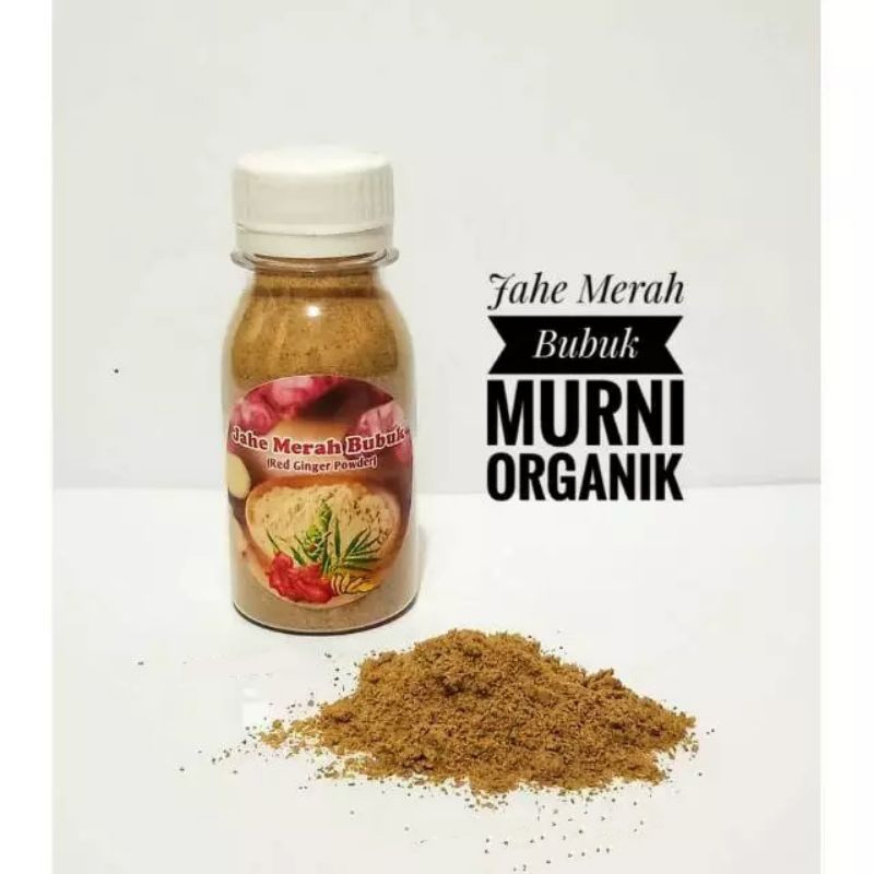 

Jahe Merah Bubuk Murni Organik 50 gr