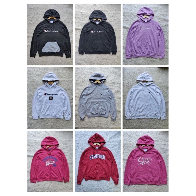 HOODIE FULL BRAND CHAMPIONS | CHAMPIONS REVERSE WEAVE | CHAMPIONS JPSCRIPT | CHAMPIONS ECO HONDURAS