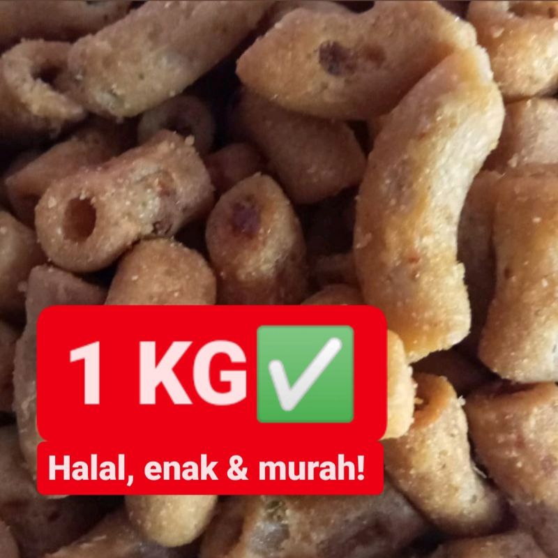 

MURAH! 1 KG KERIPIK KERAPU PEDAS/SNACK KILOAN ENAK