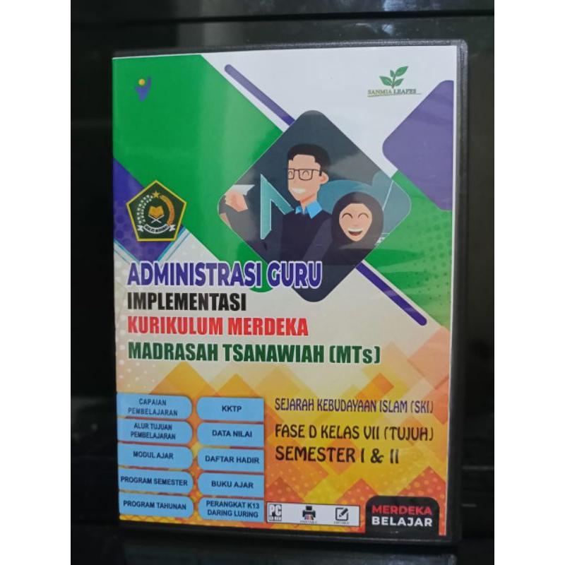 

CD ADMINISTRASI GURU KLS VII MTS MAPEL (SKI) 2 SEMESTER