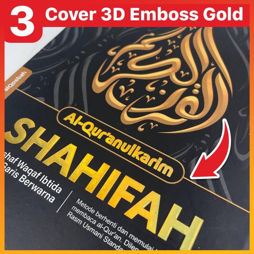 AlQuran Waqaf Ibtida Bendera Warna SHAHIFAH B5 ALQOSBAH AlQuran Waqaf Ibtida Tajwid Warna AlQuran Ta