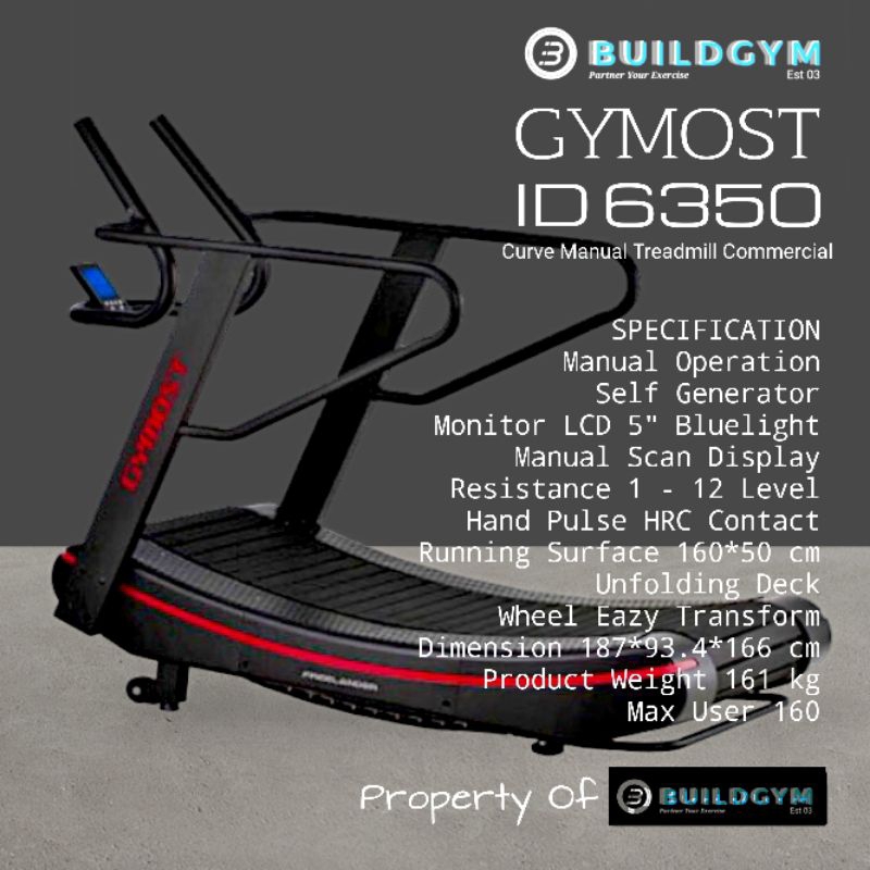 Curve Treadmill Manual System Treadmill Curve Commercial