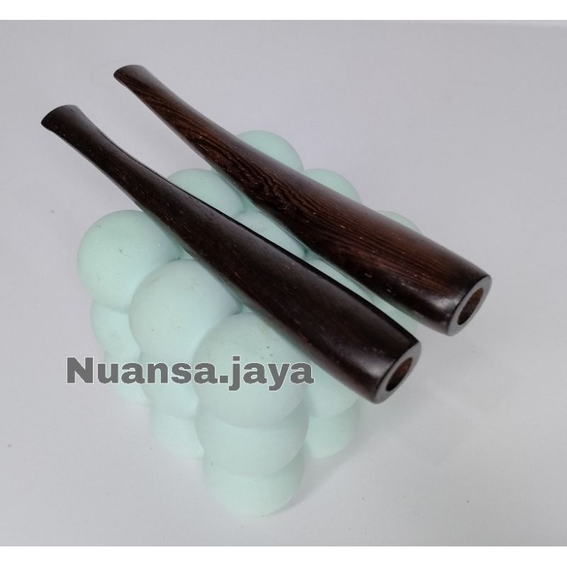 Pipa Kayu galih kelor hitam Kalimantan asli