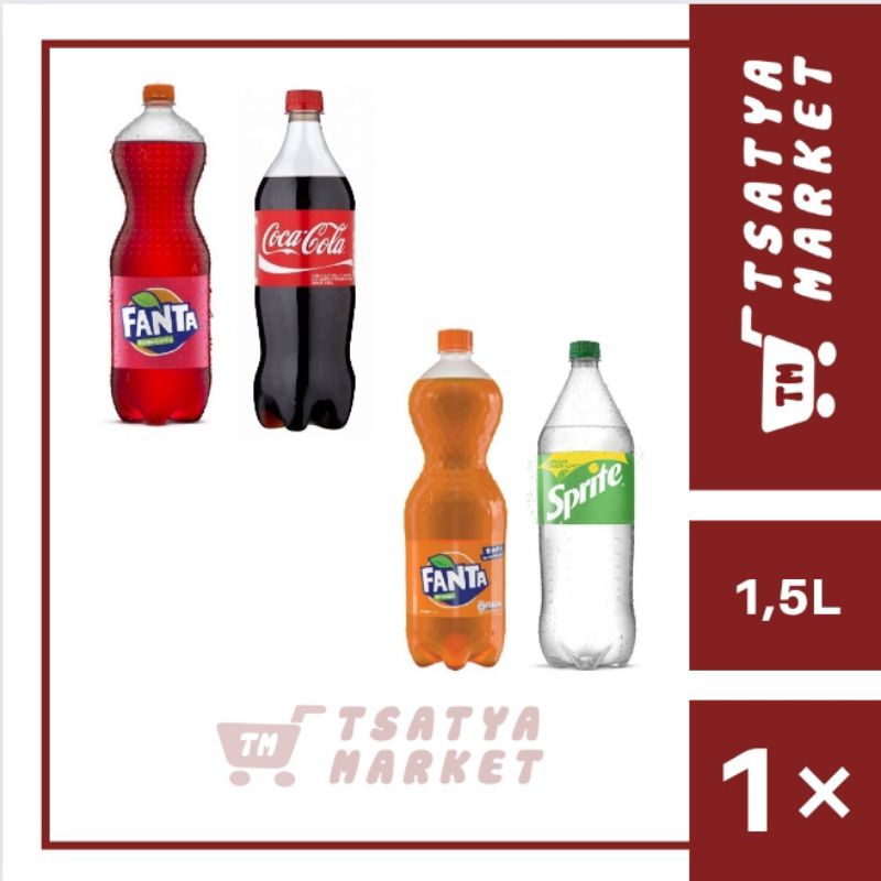 

[PROMO RAMADHAN] SOFT DRINK FANTA COLA SPRITE 1,5L