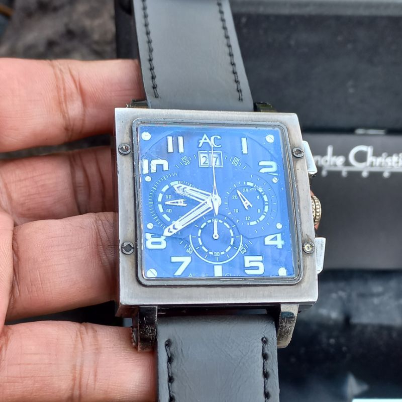 Alexandre Christie colletion 6195MC cronograp original full sett