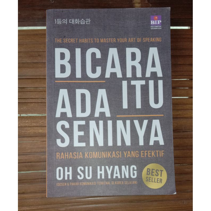 Preloved | Bicara Itu Ada Seninya - Oh Su Hyang