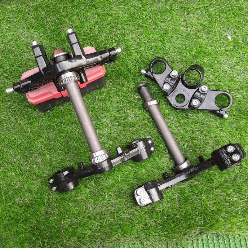 segitiga T atas bawah ninja RR T atas bawah ninja RR pnp honda cb gl mp tiger T atas bawah ninja imp