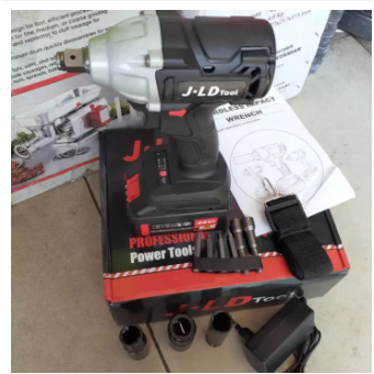 Cordless Impact Wrench 48Vf 330NM Brushless JLD 48S ( 1 Baterai )