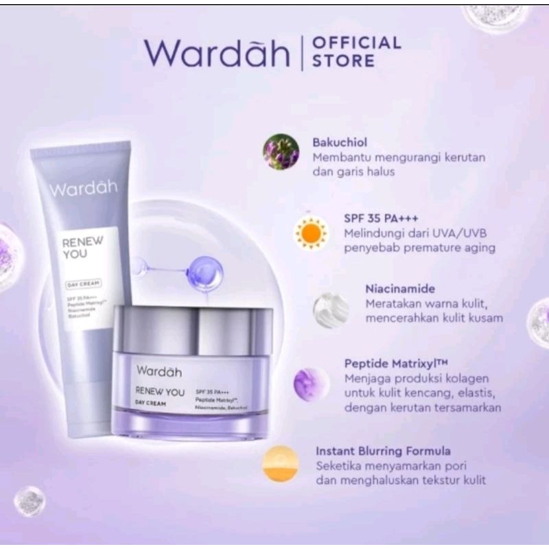 Wardah Renew you Day cream