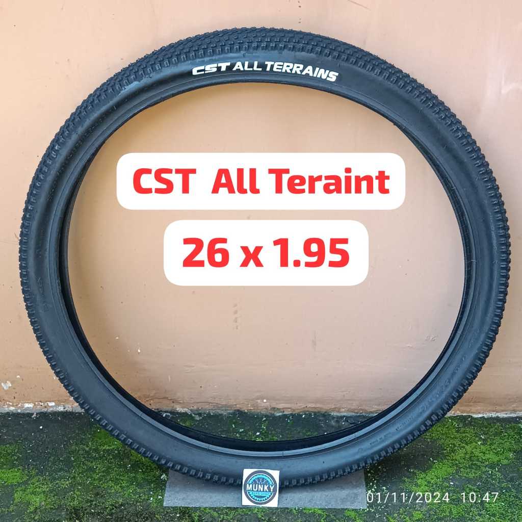 Ban Luar CST All Teraint 26 x 1.95 Non Foldable Sepeda 26x1.95