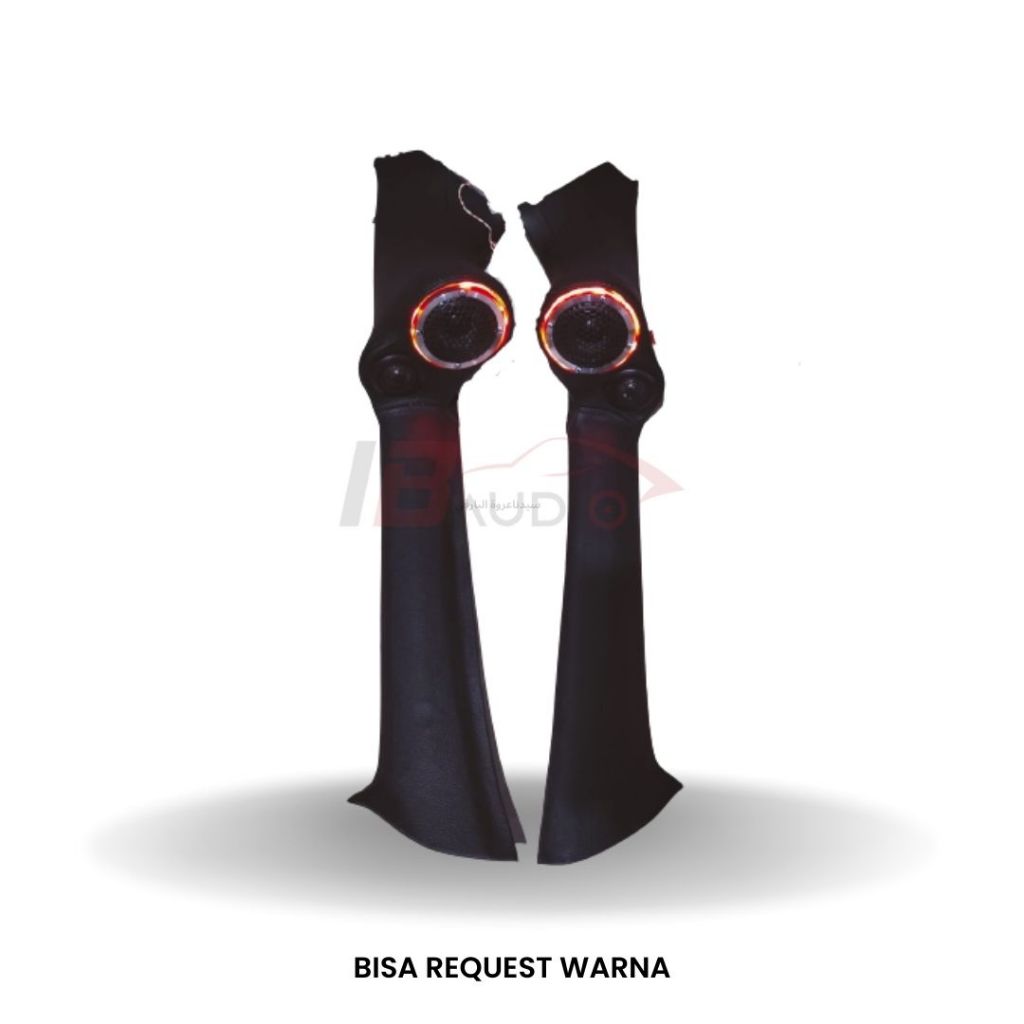 Garnish Cover Tiang Pilar Speaker Depan Tweeter Midrange Mobil 3 2 Way Isuzu Panther Kapsul Kotak LS