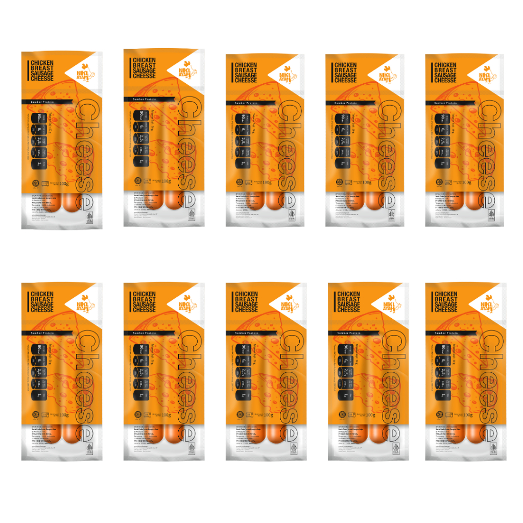 

Sosis Niki Ayam Cheese (10 pax)