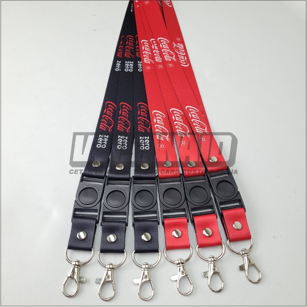 

LANYARD Tali ID Card COCA COLA FULL PRINT PLUS HOLDER