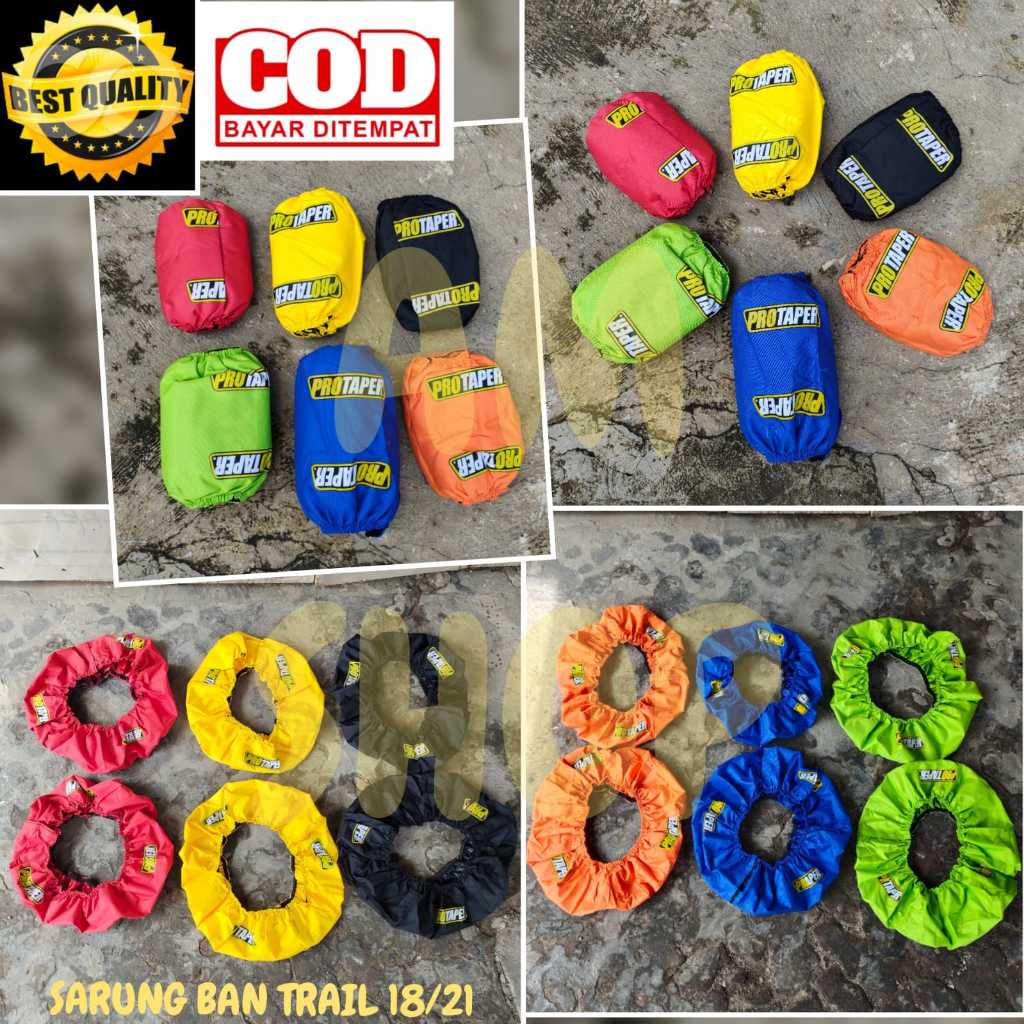 TUTUP BAN TRAIL 18 21 SARUNG BAN PELINDUNG RODA UNIVERSAL TRAIL SUPERMOTO MOTOCROSS