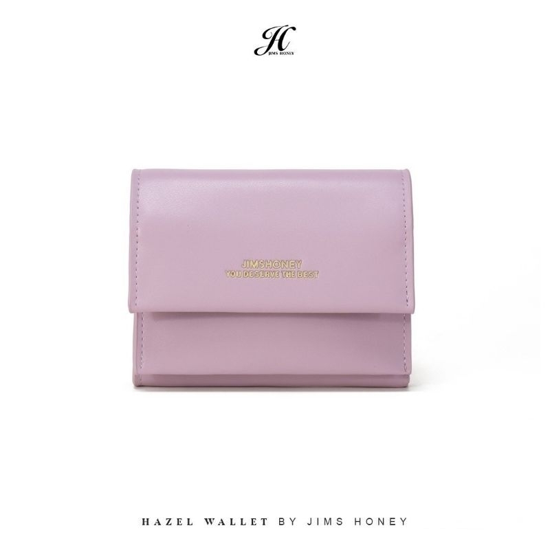 Dompet mini lipat wanita hazel wallet jimshoney