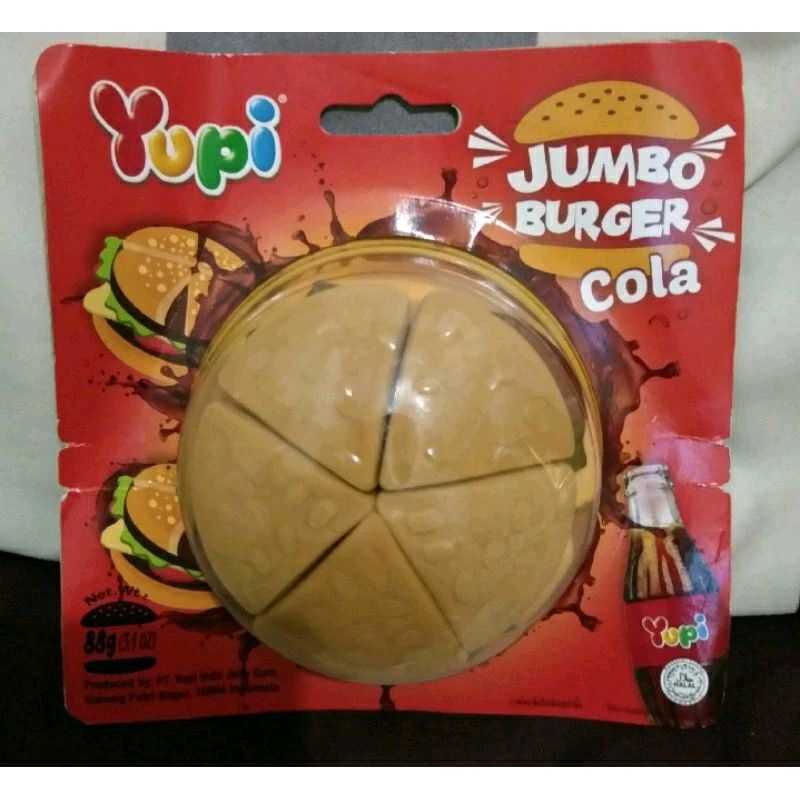 Yupi Jumbo Burger Import Thailand (HALAL)