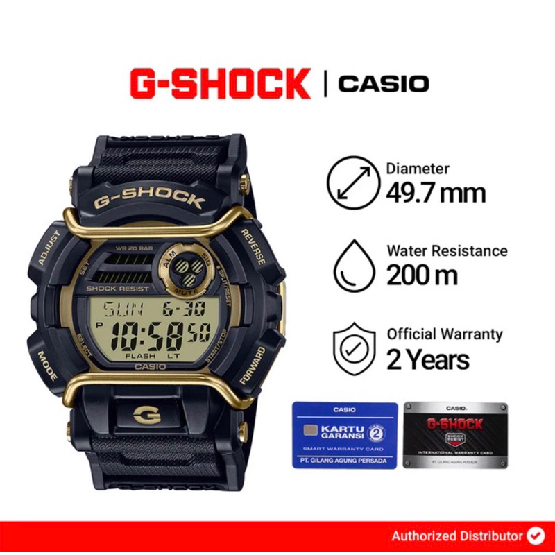 Jam Tangan Pria Casio G-Shock GD-400GB-1B2DR / GD-400GB-1B2 Original