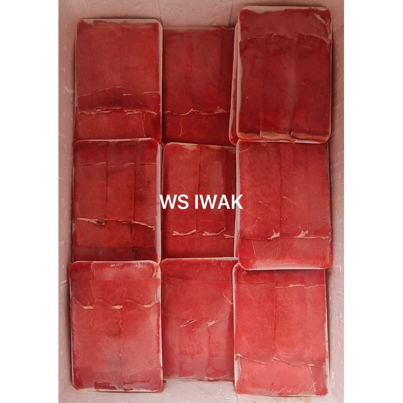 

Daging Slice Non Fat USA Premium / Beef Slice (tanpa lemak)