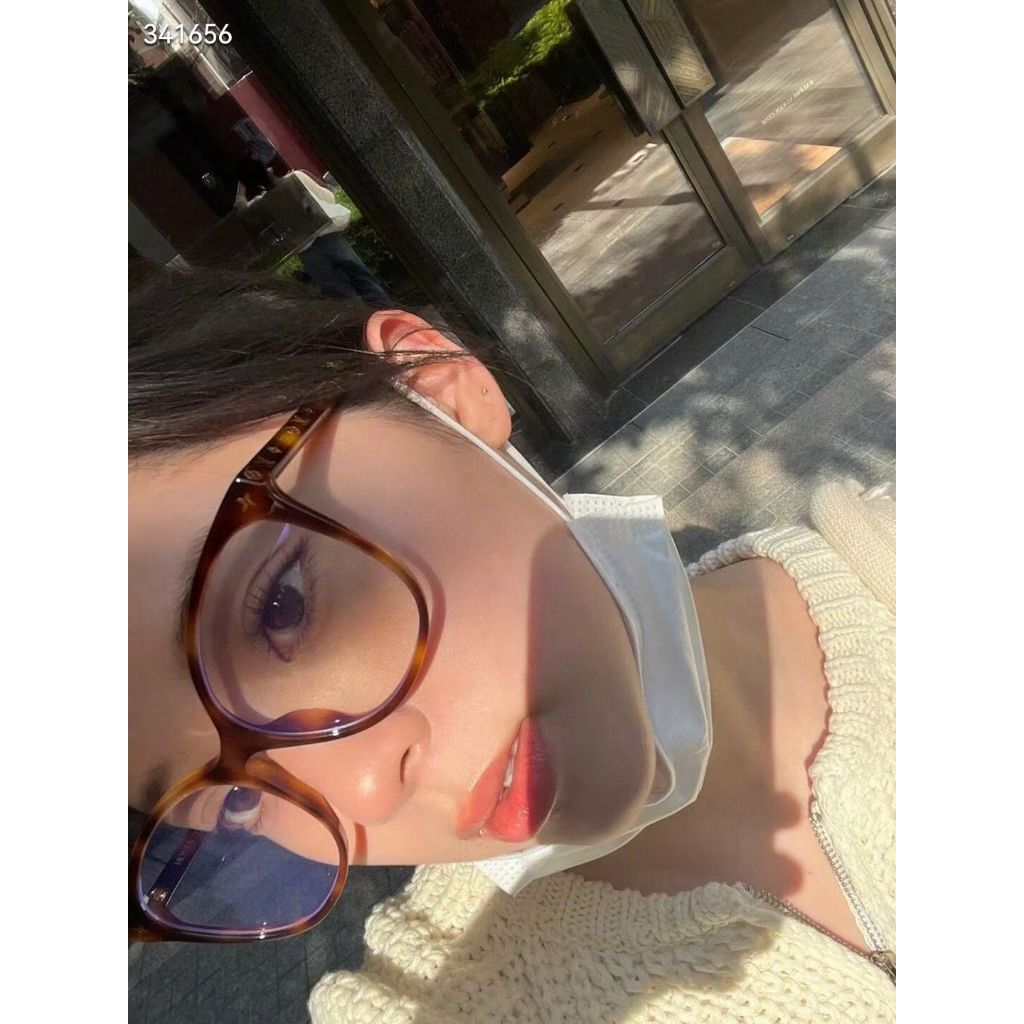 READY COD  Frame Kacamata Gaya Korea / Kacamata Premium Pria Wanita FRAME LV 8674