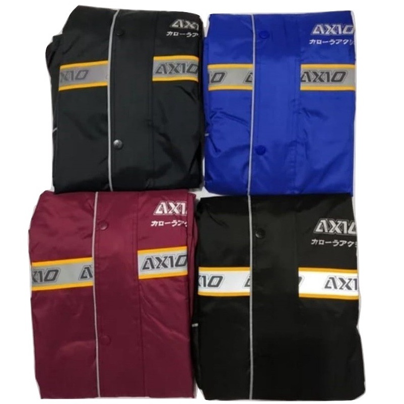 Jas Hujan AXIO Europe 882 ASLI 1 ORIGINAL Bahan Parasut Taslan Ukuran S M L XL dan 2XL  XXL Pengirim