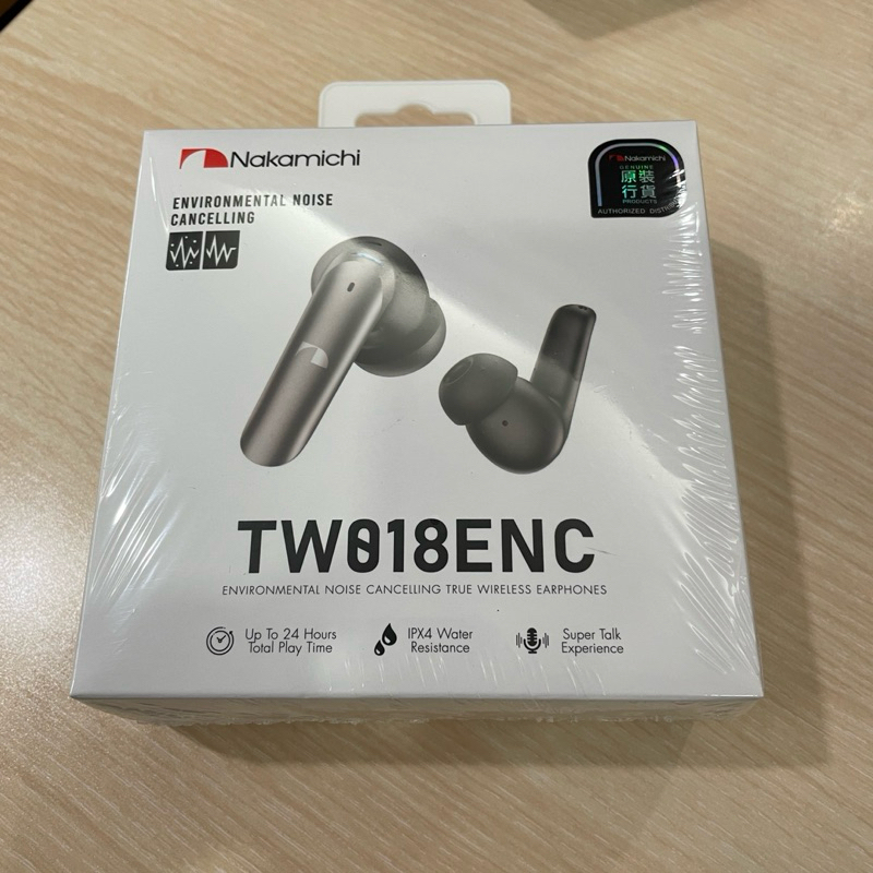Earphone Bluetooth Nakamichi TW018ENC Tahan Lama Noise Reduction TWS