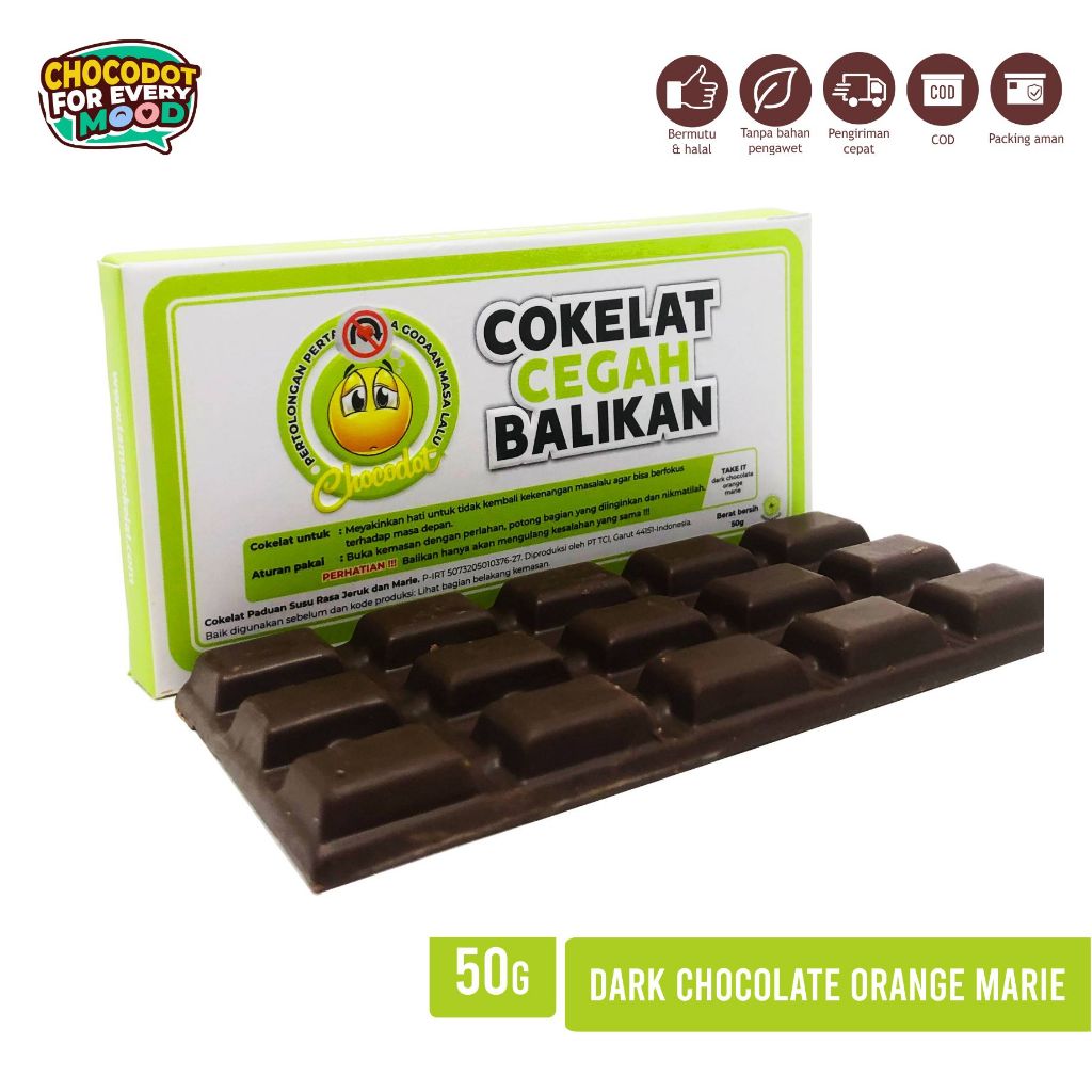 

Coklat Chocodot Mood Series Cegah Balikan 50gr