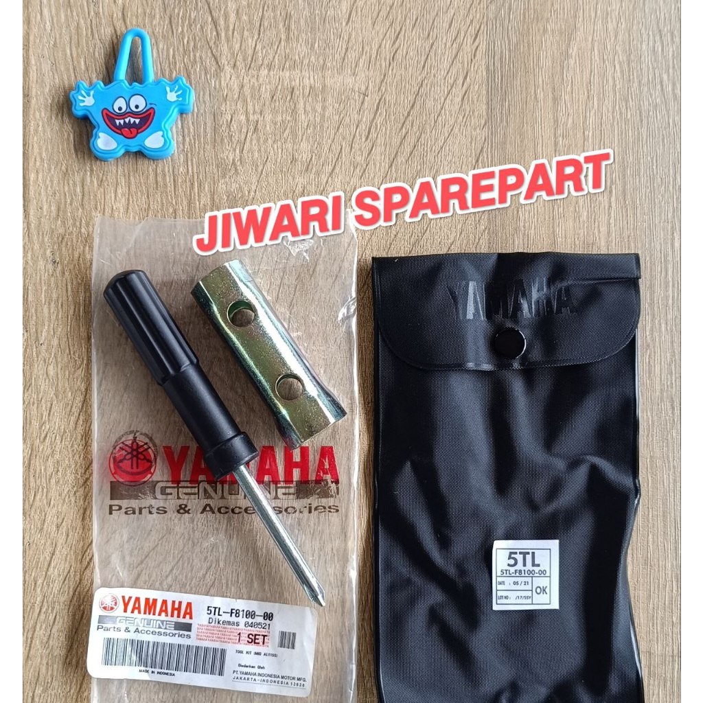 TOOLKIT KUNCI BUSI MIO SPORTY SMILE FINO KARBU F1 ORI YGP 5TL-F8100-00